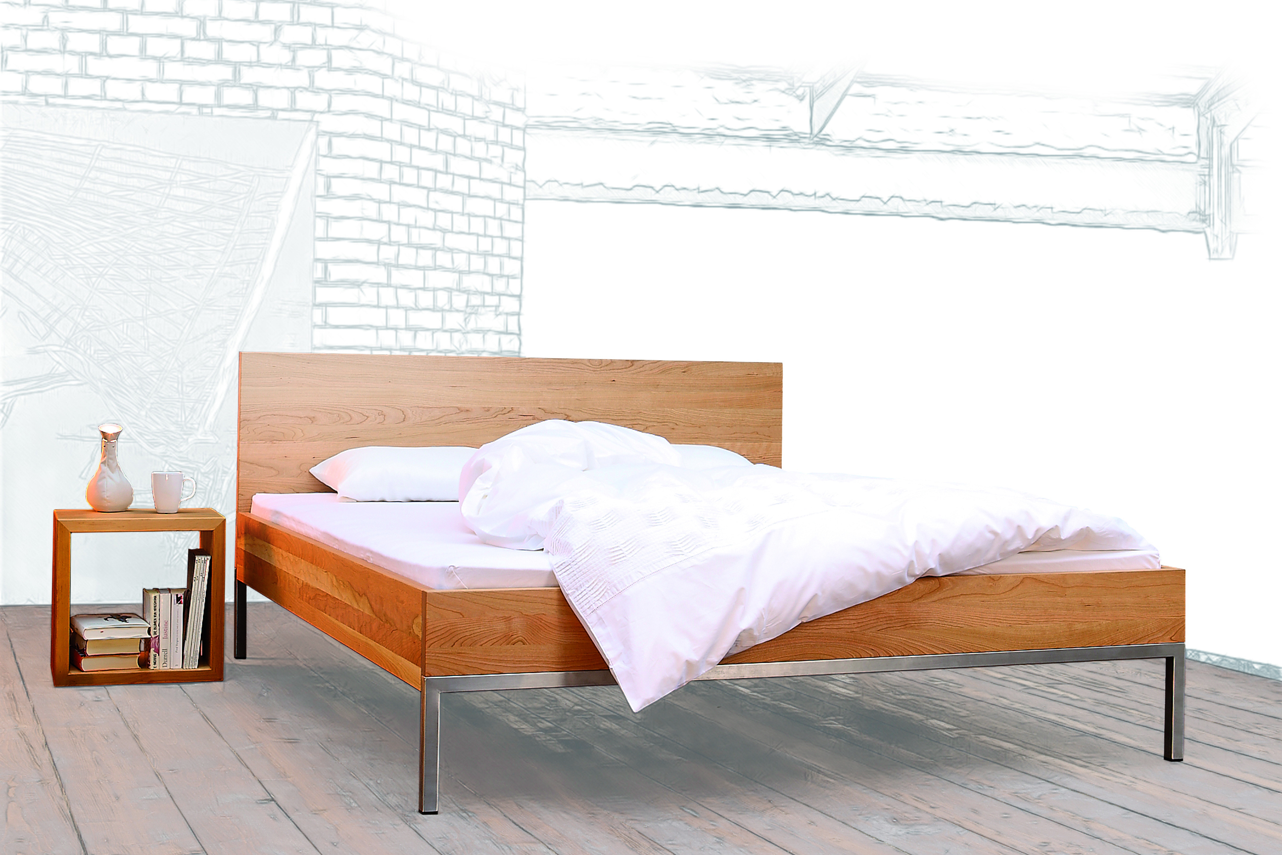Bett Jannu von Sira | Wohnwerk Berlin