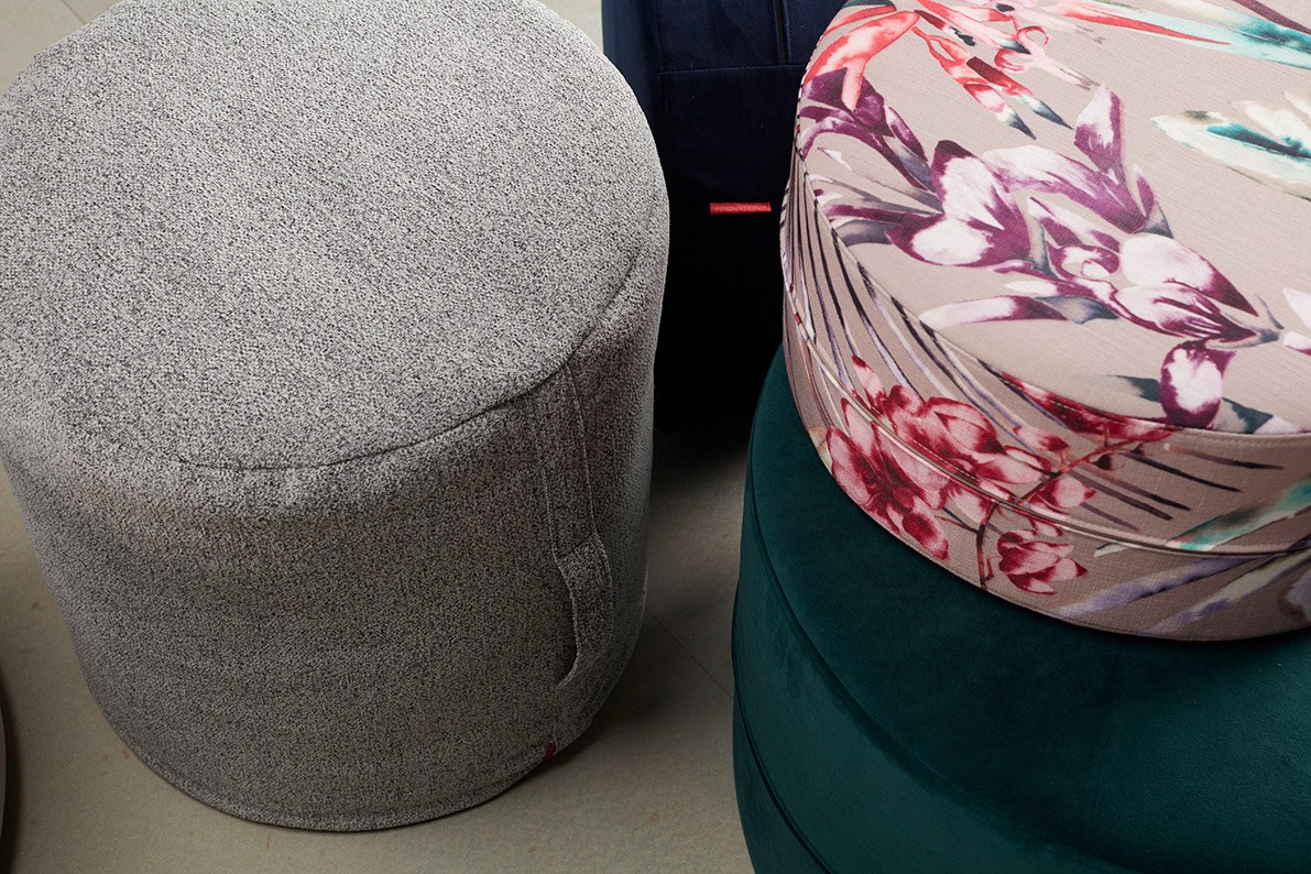 Sitzkissen Deconstructed Puff 62/40 von Innovation | Wohnwerk Berlin