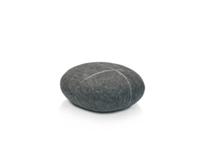 Filzkissen stONE collection No. 8 Granite Gray von fivetimesone – Bild 2