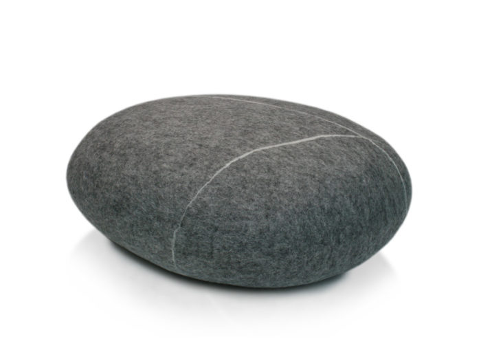 Filzkissen stONE collection No. 8 Granite Gray von fivetimesone – Bild 4