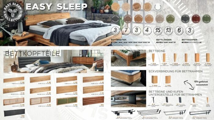 Bett Easy Sleep mit Kufen von Tjornbo – Bild 6