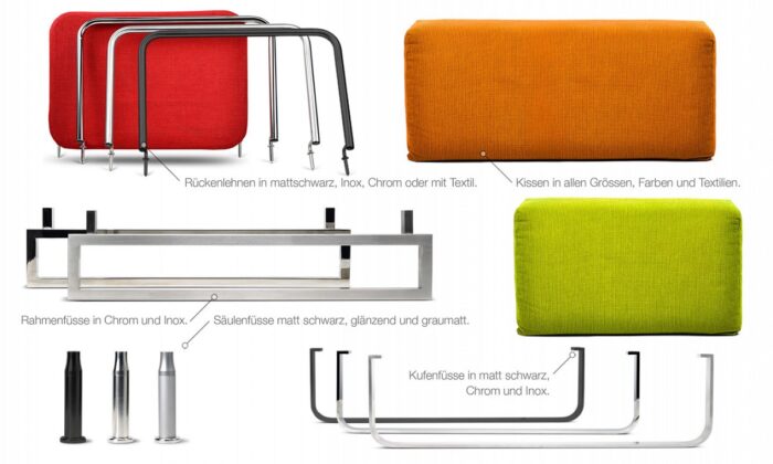 Schlafsofa Spazio von Swiss Plus – Bild 5