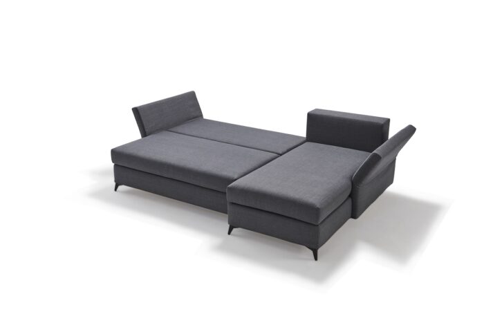 % Angebot Good Life Schlafsofa + Chaiselongue 136er von Signet Farbe Imola safran / Sofort lieferbar – Bild 3