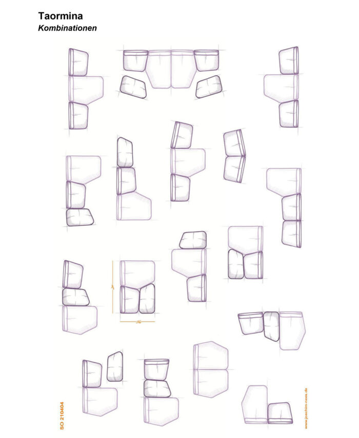 Schlafsofa Taormina von Signet – Bild 15