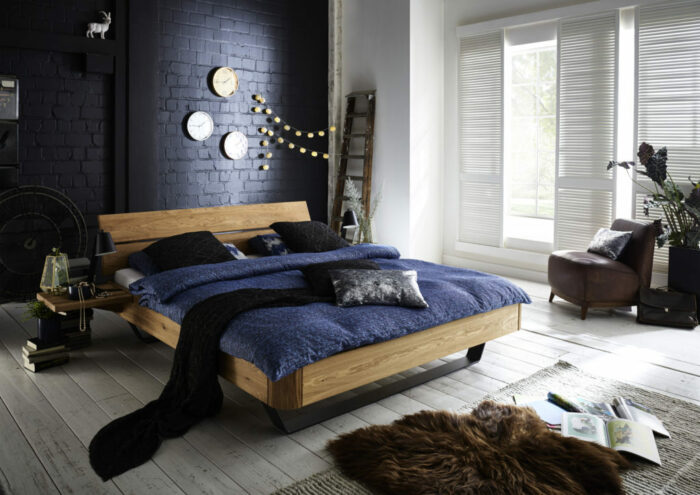 Bett Easy Sleep mit Kufen von Tjornbo