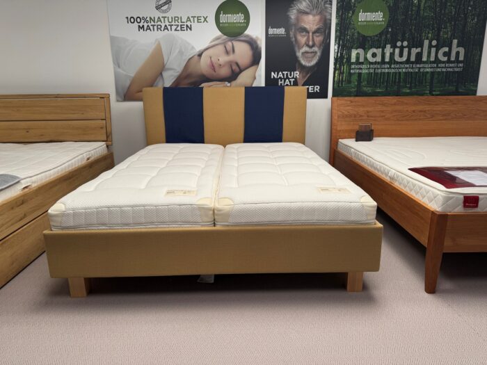 % Angebot Natur-Polsterbett Clia 1 von Dormiente / Ausstellungsstück