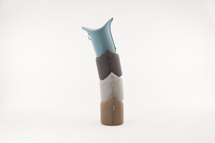 Hocker Zipfel Edition Wollfilz von Werther – Bild 6