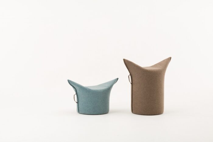 Hocker Zipfel Edition Wollfilz von Werther – Bild 5