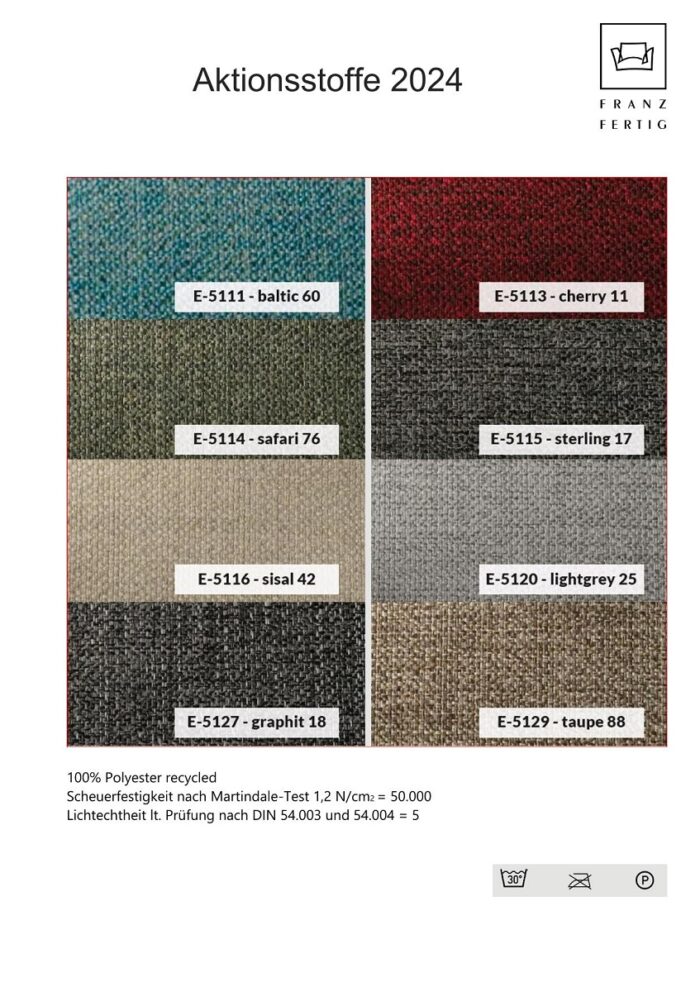 % Aktionsmodell Schlafsofa Malou von Franz Fertig – Bild 2