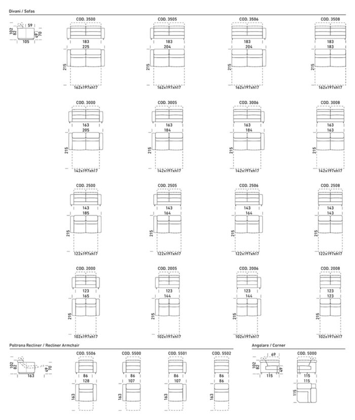 Schlafsofa Modular Standard von Dienne – Bild 14