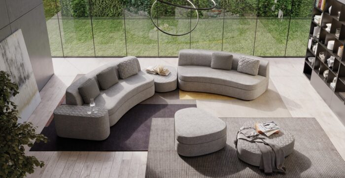 Modulares Schlafsofa Goodman von Milano Bedding