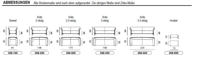 Sofa Mayon von leolux – Bild 8