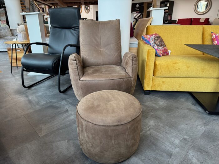 % Angebot Sessel Blobb mit Hocker von Bullfrog / Ausstellungsstück