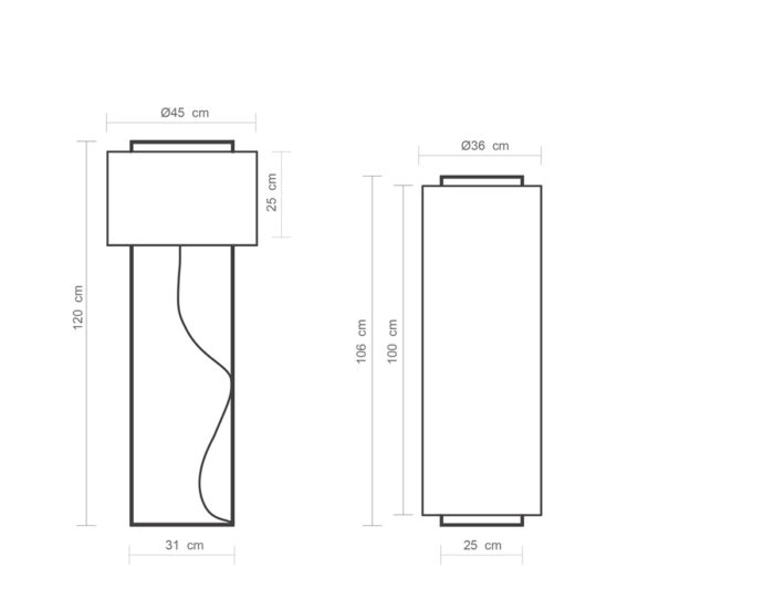 Stehlampe Lewit Pie von luxcambra – Bild 9