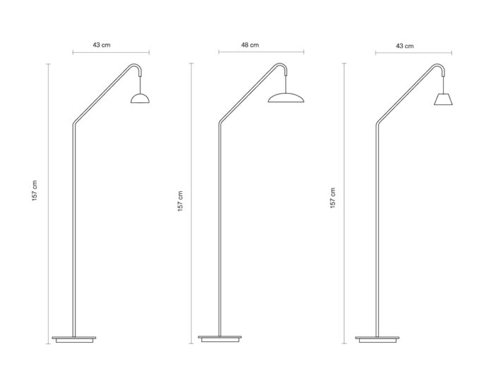 Stehlampe Absidiola P Arco von luxcambra – Bild 8