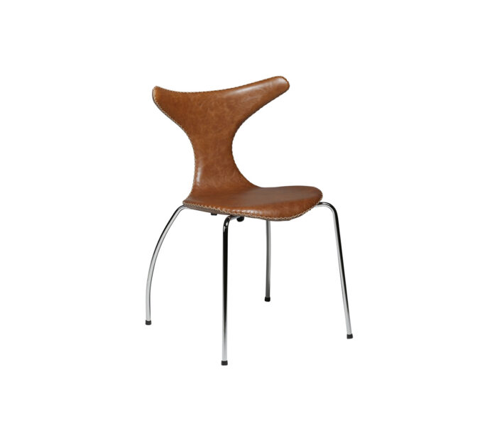 % Angebot Stuhl DOLPHIN Hellbraun von Dan-Form / Sofort lieferbar