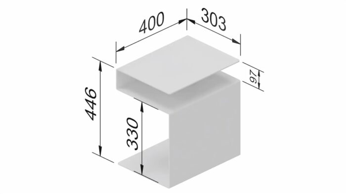 % Angebot Beistelltisch Huk von Müller Möbelwerkstätten / Ausstellungsstück – Bild 2